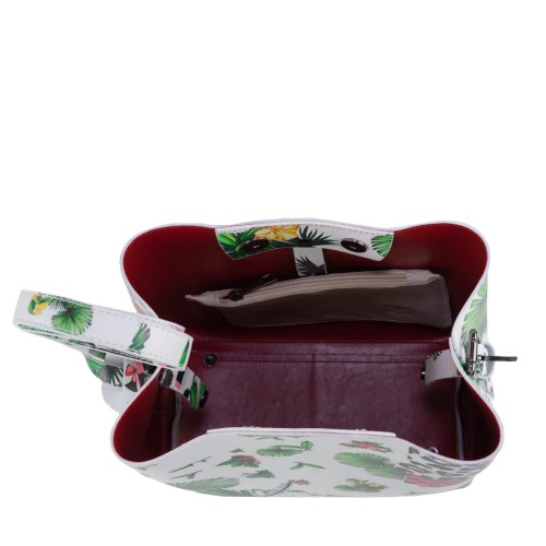 Geanta piele multicolor GF1395