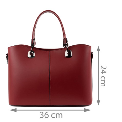 Geanta piele grena GF1399