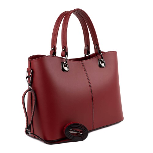 Geanta piele grena GF1399
