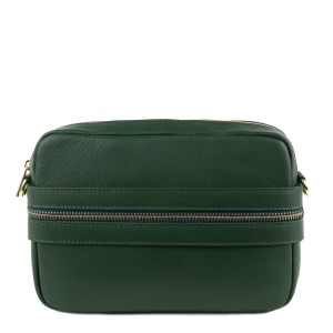 Gentuta verde piele naturala GF1404