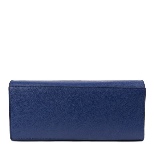 Geanta dama piele naturala bleumarin GF1415