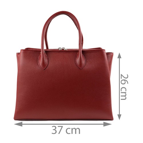 Geanta dama piele grena GF1433