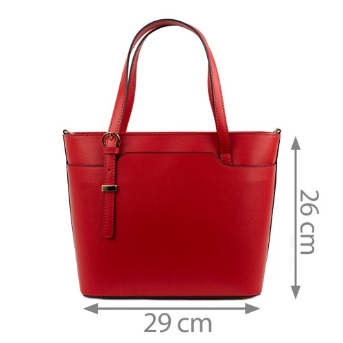 Geanta dama piele rosie GF1468