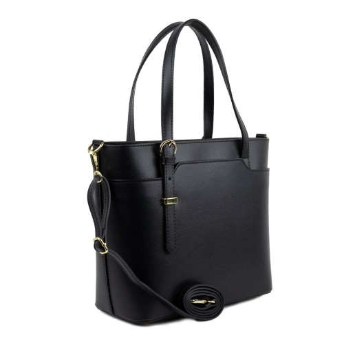 Geanta dama piele neagra GF1469