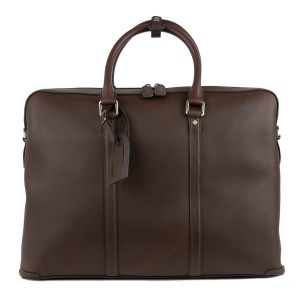 Geanta unisex piele maro brun GF1477