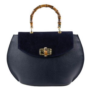 Geanta dama piele bleumarin GF1516