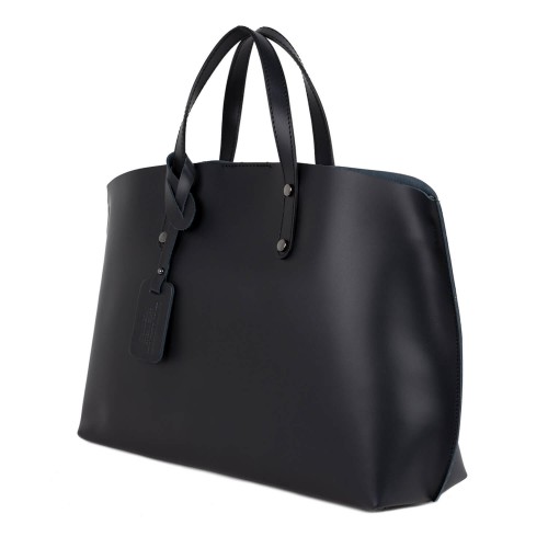 Geanta piele neagra GF1517