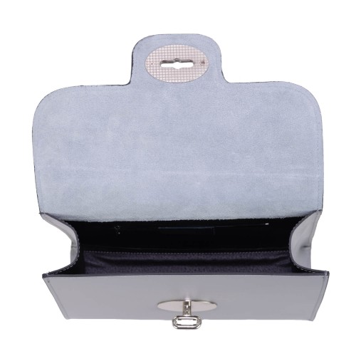 Geanta piele gri deschis GF1527