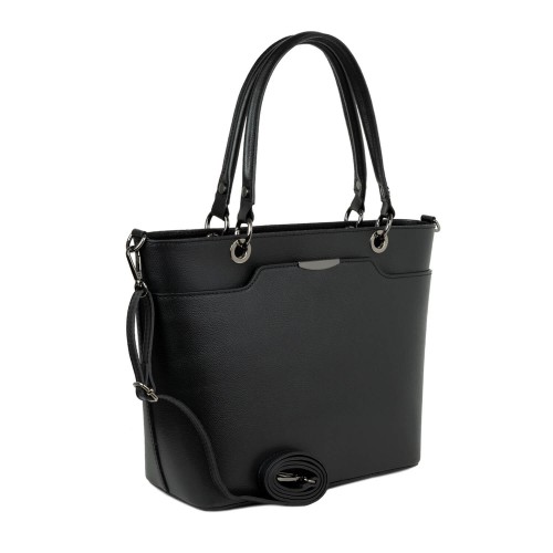Geanta piele neagra GF921