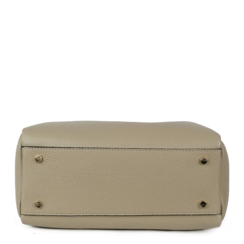 Geanta piele taupe GF966