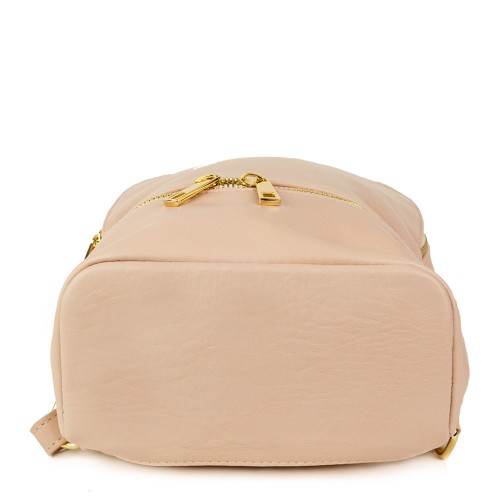 Rucsac piele roz prafuit GF987