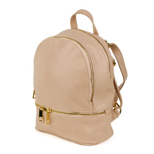Rucsac piele roz prafuit GF987