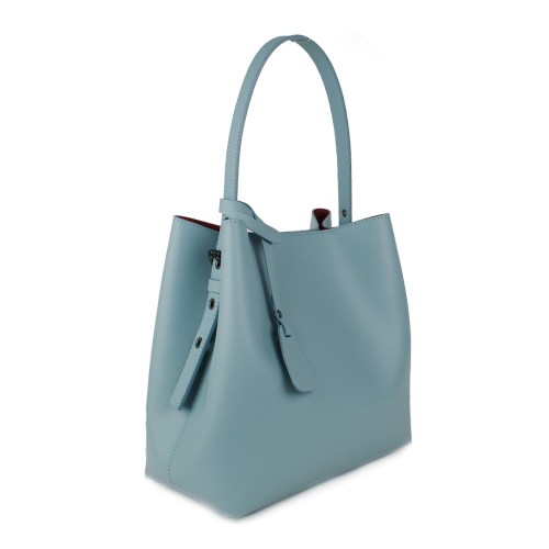 Geanta dama piele bleu GF990
