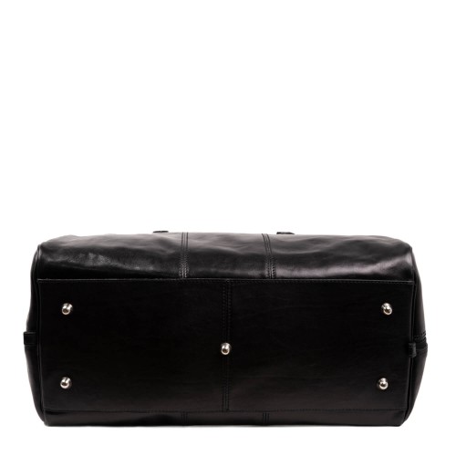 Geanta voiaj neagra din piele GV026