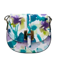 Gentuta piele imprimeu floral mic GF1676