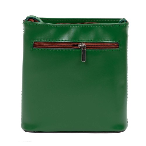 Gentuta piele verde/maro GF2540