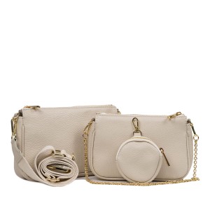 Gentuta piele bej deschis GF2556