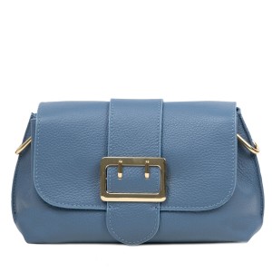 Gentuta dama piele bleumarin prafuit GF2854