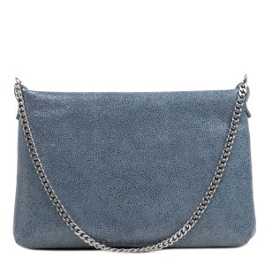 Gentuta piele tip plic albastru prafuit GF2933