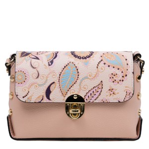 Gentuta piele roz cu imprimeu GF2999