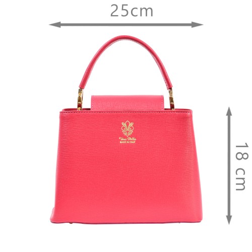 Gentuta dama piele roz inchis GF3389