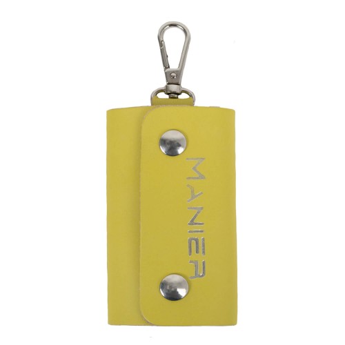 Port-chei piele naturala verde fistic PC015
