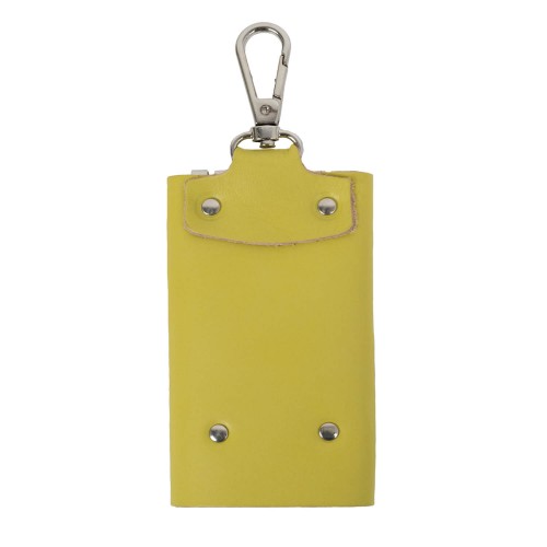 Port-chei piele naturala verde fistic PC015