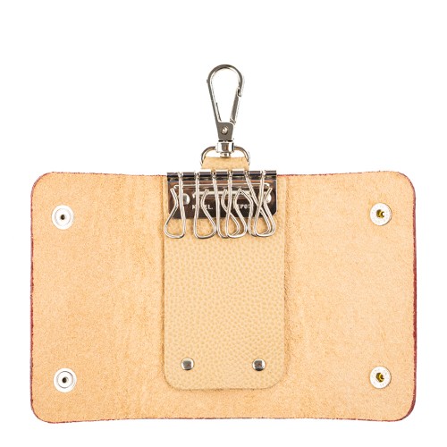 Port-chei piele paisley/bej PC046