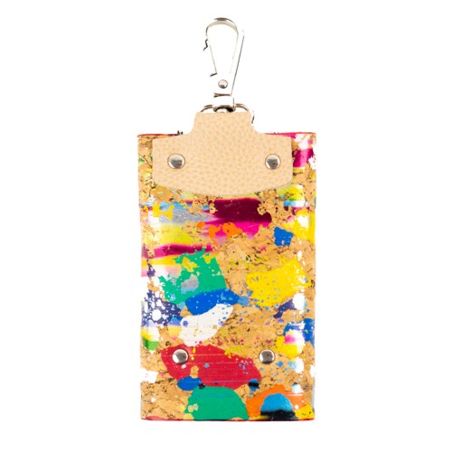 Port-chei piele paisley/bej PC046