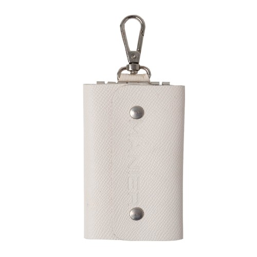 Port-chei piele alb texturat PC051