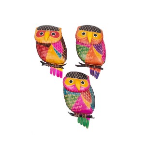 Port-monede piele Buha multicolora PM049