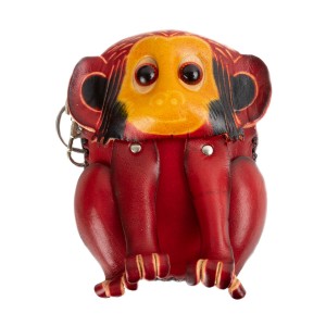 Port-monede piele Monkey grena PM038
