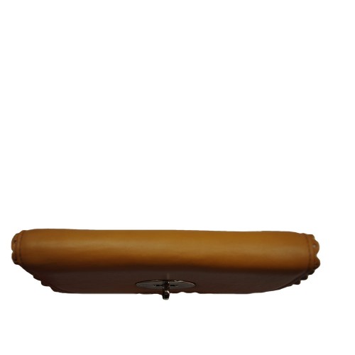Portofel din piele naturala maro Model PTF001