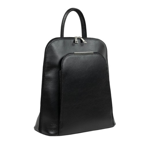 Rucsac dama piele naturala neagra GF1391