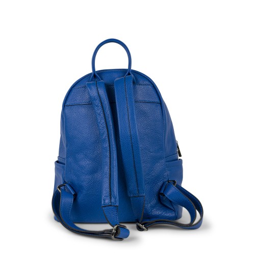 Rucsac piele albastru inchis GF1601