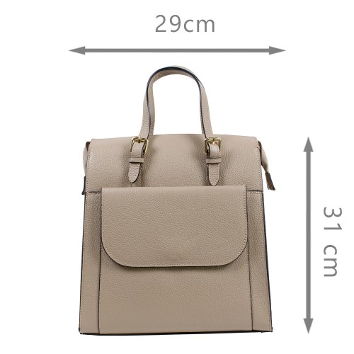 Rucsac piele taupe GF3393