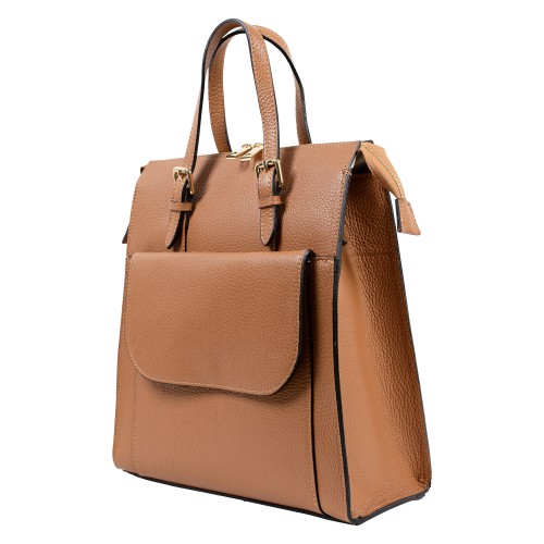 Rucsac piele maro GF3394