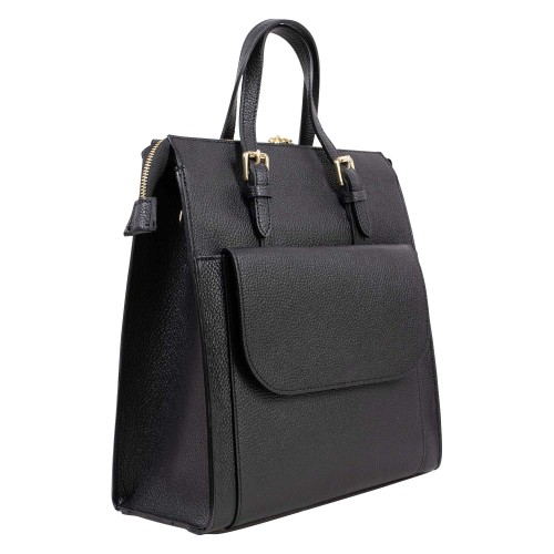 Rucsac piele neagra GF3395