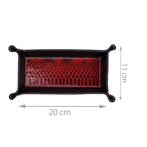 Suport organizator negru imprimeu sarpe SP003