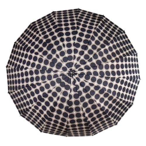 Umbrela gri cu buline negre UB016
