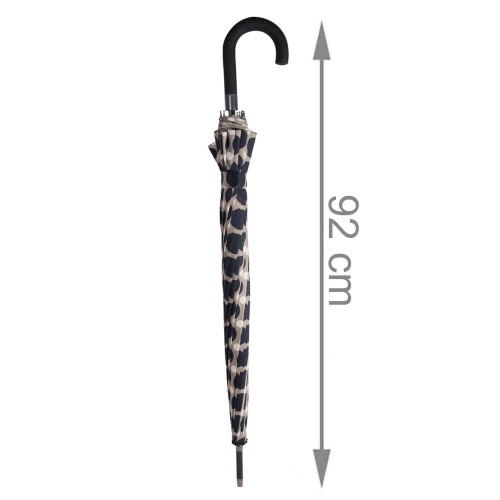 Umbrela gri cu buline negre UB016